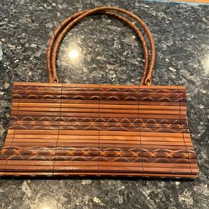 Bamboo 10 x 6 Bag …handles 9 inches